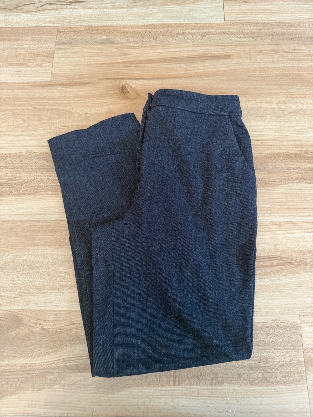 Express Women’s Dress Pants Straight Heather Blue 4L